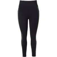 Ulla Popken Leggings neongroen / zwart