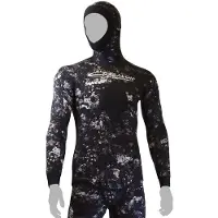 Epsealon Shadow 7 Mm Spearfishing Jacket Zwart 2XL Man