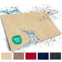 Floordirekt Schoonloopmat Nasa - Zachte & Waterabsorberende Deurmat - Beige 137 x 210 cm - Voor Binnen & Buiten - Antislip Onderzijde - Verkrijgbaar in 5 Kleuren & 8 Maten
