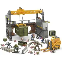 Mega Bloks Halo Traxus Tower Construction Game 635 Pieces Groen Kinderen