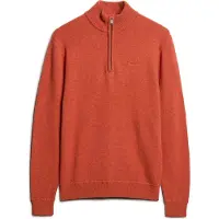 Superdry Trui 'Essential' oranje / zwart