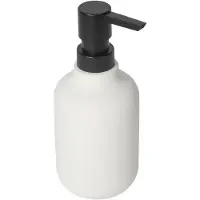 Metaform Chloé Vrijstaande zeepdispenser, wit mat