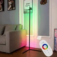 LumenXL Moderne LED vloerlamp met RGB en afstandsbediening