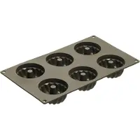 Lurch Flexi-Form Profi 6 mini-tulbandvormen - bruin