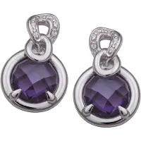 Orphelia Dames 925 Sterling Zilveren Stud Oorbellen - Zilver ZO-5906