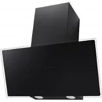 Exquisit KFD927-2 - Schouwkap - 90 cm breed - Touch Bediening - Zwart