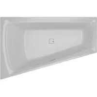 Riho Still Smart Plug&Play Halfvrijstaand Hoekbad 170x110cm - Links - Acryl - Baden, Halfvrijstaande Baden - 8714148581575