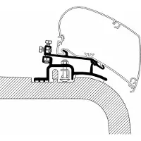 Thule Adapterset voor Fiat - Montage adapters van Thule