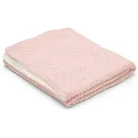Little Dutch Gebreid ledikantdeken - Fleece - Roze - Essentials