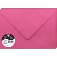Clairefontaine Pollen - Enveloppe - C5 - 162x229mm - Fuchsia - Intensief Roze - 20 Stuks