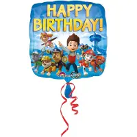 Paw Patrol Folieballon Paw Patrol 'HBD' (43cm) (multi)