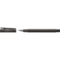 Faber-Castell vulpen - NEO Slim - aluminium gun metal - F - FC-146251