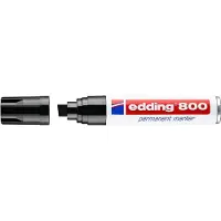 Edding Viltstift edding 800 schuin 4-12mm zwart | 6 stuks