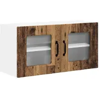 vidaXL Vaatwasserpaneel Kalmar Oudhout 80 x 31 x 40 cm Bewerkt hout