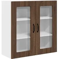 vidaXL Vaatwasserpaneel Kalmar Bruin Eiken 80 x 31 x 80 cm