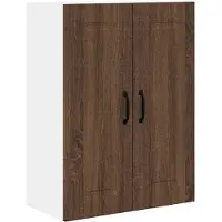 vidaXL Vaatwasserpaneel Kalmar Bruin Eiken 60 x 31 x 80 cm