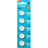Vinnic CR2025 Lithium Knoopcel Batterij 50 Stuks