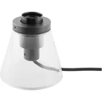 Osram Tafellamp LED E27 60 W Energielabel: Afh. van lamp (A++ - E) Vintage 1906 4058075073623 Zwart, Transparant