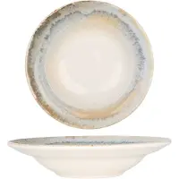 Bonna Pastabord knidos porselein 24 cm (400cc) set van 2