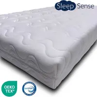 Sleep sense - Koudschuim Pur matras - 140x200 - circa 15 cm - Koudschuim - HR50 - premium afritsbare hoes - Oekotex Certipur gecertificeerd - Gratis levering