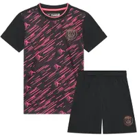 Paris Saint Germain PSG Voetbaltenue Uit 2025-2026 - Voetbal Tenue Kinderen - Shirt en Broekje - Jongens en Meisjes -- Maat 128