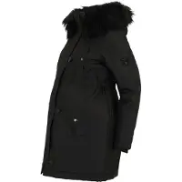 ONLY Maternity Winterparka 'OLMIris' zwart