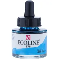Royal Talens Ecoline inkt - 30 ml - hemelsblauw (cyaan) 578