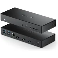 Alogic DUCMA3 DockingStation USB-C Dreifachanzeige schwarz