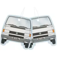 Brisa VW Collection by - Set van 2 Volkswagen luchtverfrissers met VW T4 Bulli Bus-motief (Piña Colada)