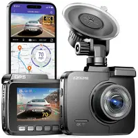 AZDome GS63H Pro 1CH dashcam voor auto - Night vision - Loop recording - 4K resolutie - Wifi - Gps - Parkeermodus - 2.4 inch display - dashcam voor auto met parkeermodus