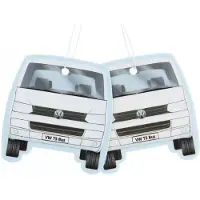 Brisa VW Collection by - Set van 2 Volkswagen luchtverfrissers met VW T5/T6 Bulli Bus-motief (Piña Colada)
