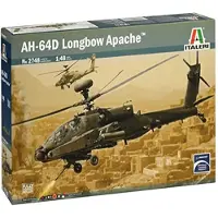 Italeri Modelbouwpakket Vliegtuigen - 2748 Boeing AH-64D Longbow Apache - Helikopter Plastic - 1:48 - Modelbouw