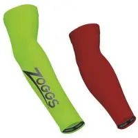 Zoggs Neon Arm Warmers Groen,Rood S Man