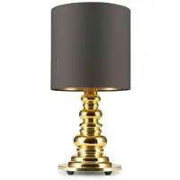 Design By Us Tafellampe , Roestbruin, Woonkamer, Glas