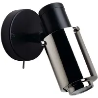 DCW éditions Wandlampe , Zwart, Metaal