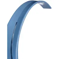 Kartell LED-bureaulamp Taj Mini, blauw, Woon-/ Eetkamer, Kunststof, Design, LED bureaulamp