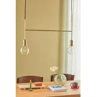 Hubsch 990817 hanglamp - 86 x H40 cm - Messing