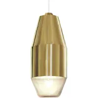Kdln Design hanglamp Yuma, dimbaar, messing / goud, Woon-/ Eetkamer, metaal, Design, hanglamp