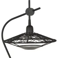 Forestier Tafellampe , Carpa, Zwart, Slaapkamer, Stof, Designer