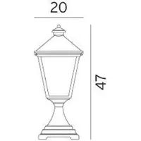 Norlys Buitenverlichting , Zwart, Terras, Aluminium