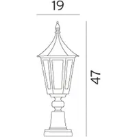 Norlys Buitenverlichting , Zwart, Terras, Aluminium