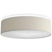 BELID Plafondlamp , dimbare, Wit, Woonkamer, Stof