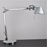 Artemide Tafellampe , Metallic, Werkkamer / Kantoor, Aluminium, Designer