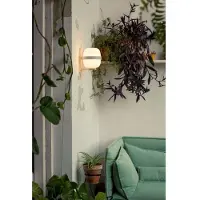 Santa & Cole Wandlampe , dimbare, Wit, Woonkamer, Metaal