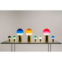 Marset Design tafellamp Dipping Light, dimbaar, groen, Woon-/ Eetkamer, Glas, Design, tafellamp