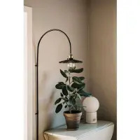 Globen Lighting Wandlamp COBBLER, alu / grijs / zink, Woon-/ Eetkamer, Glas, Vintage, wandlamp