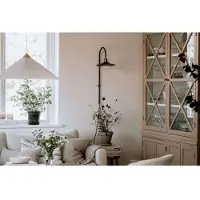 Globen Lighting Wandlampe , COBBLER, Grijs, Woonkamer, Metaal, Vintage / Retro