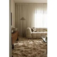 Globen Lighting Vloerlampe , Cannes, Beige, Woonkamer, Metaal, Designer