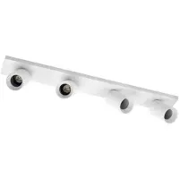 Arcchio Plafondlamp , Brinja, dimbare, Wit, Woonkamer, Aluminium, Modern