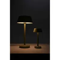 ANTIDARK Tafellampe , dimbare, Grijs, Woonkamer, Aluminium